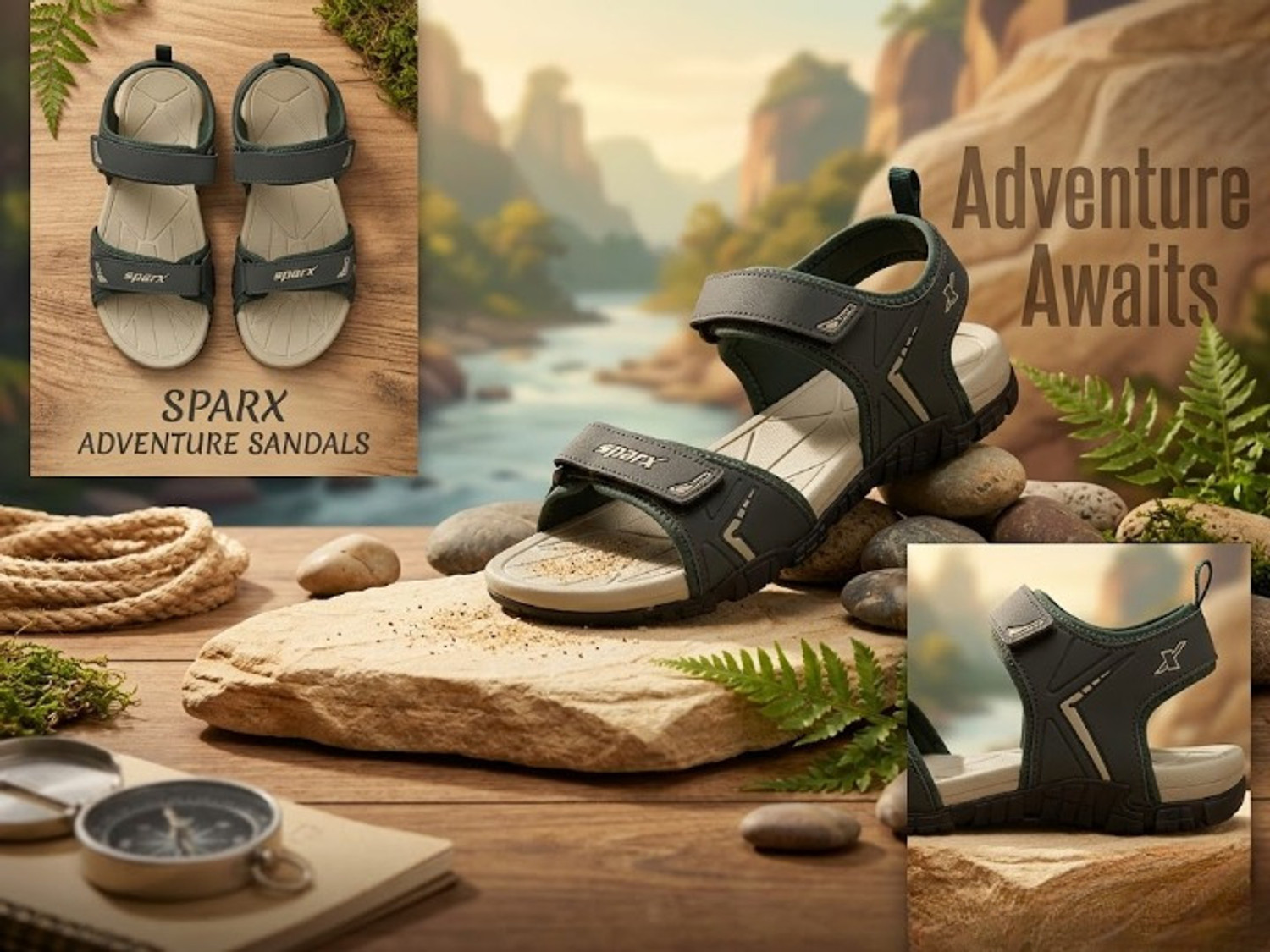 Image of Sparx Men Sandals