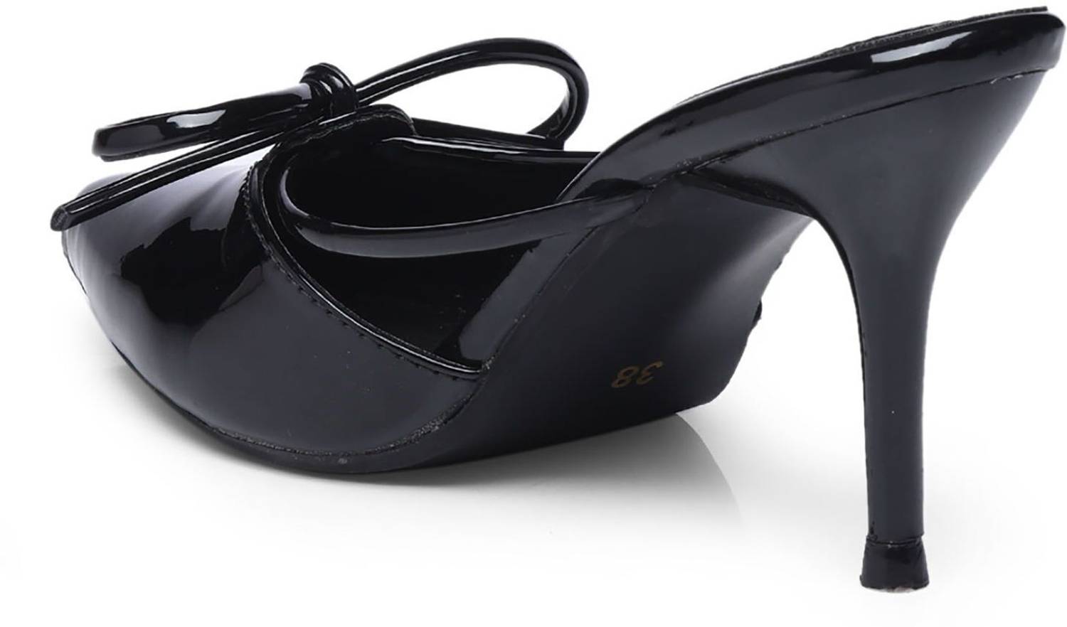 Diva Women Black Heels - Image 5