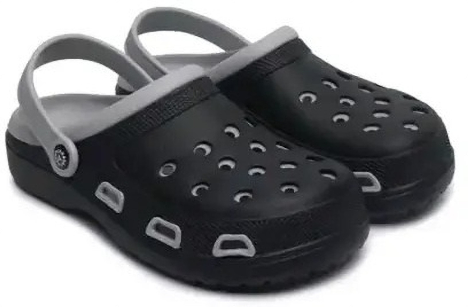 Image of V2R Unisex Clogs Sandal (Black, Grey, 9)