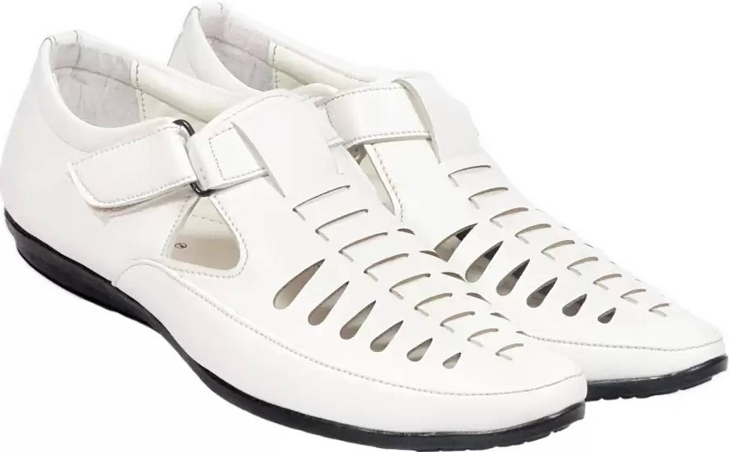 FITCOM Men Sandals White - Image 3