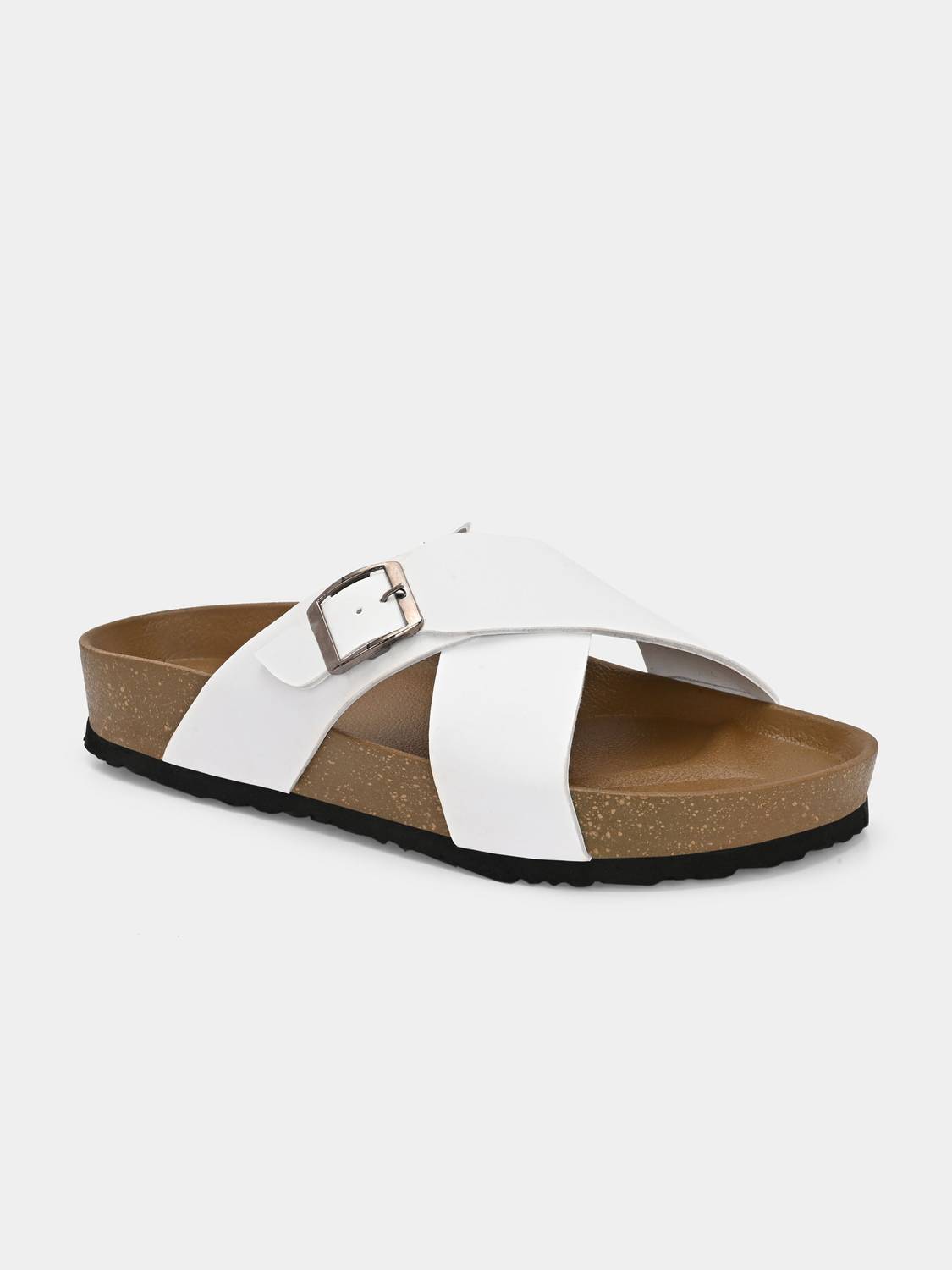CLERKSVILLE Men's Casual Buckle Slip-On Sandals - Image 3