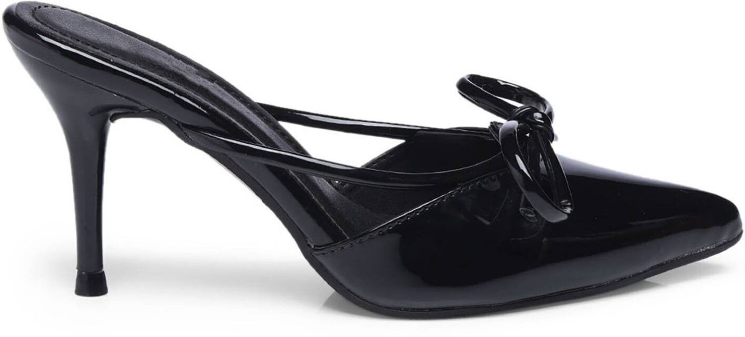 Diva Women Black Heels - Image 4