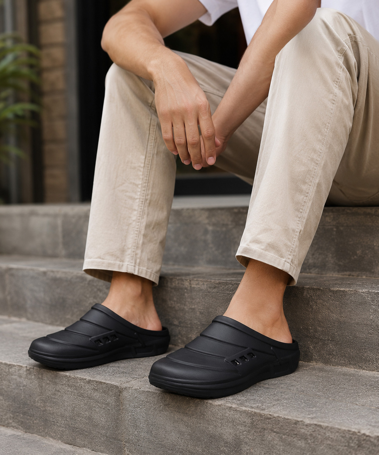 Image of Koburg Plasma Men's Clog|Walking Clog|Sandals|Comfortable|Light Weight|Anti-Skid KF-174 Men Clogs