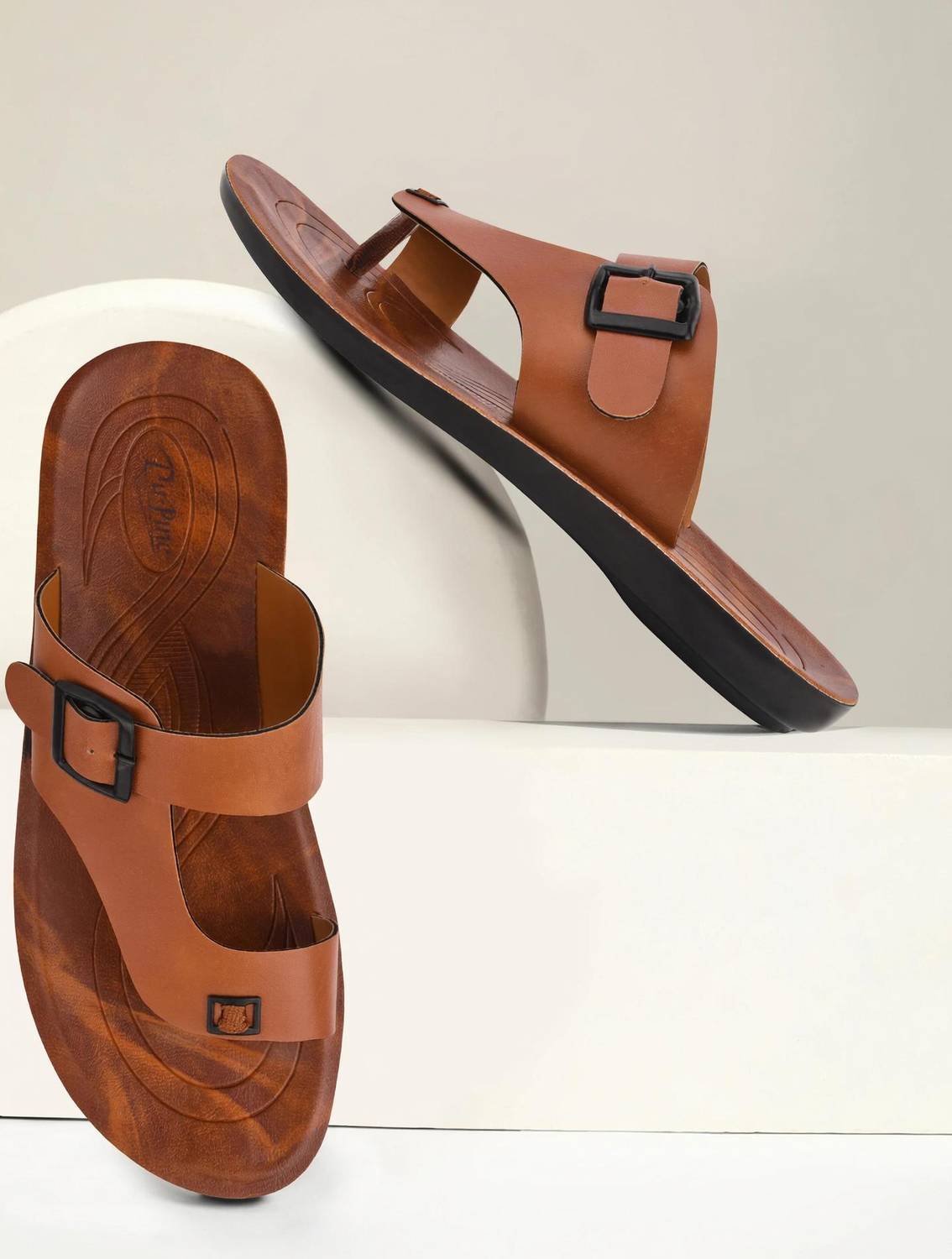Pu-Pine Stylish with Comfortable Fit Casual Casual Men Sandals