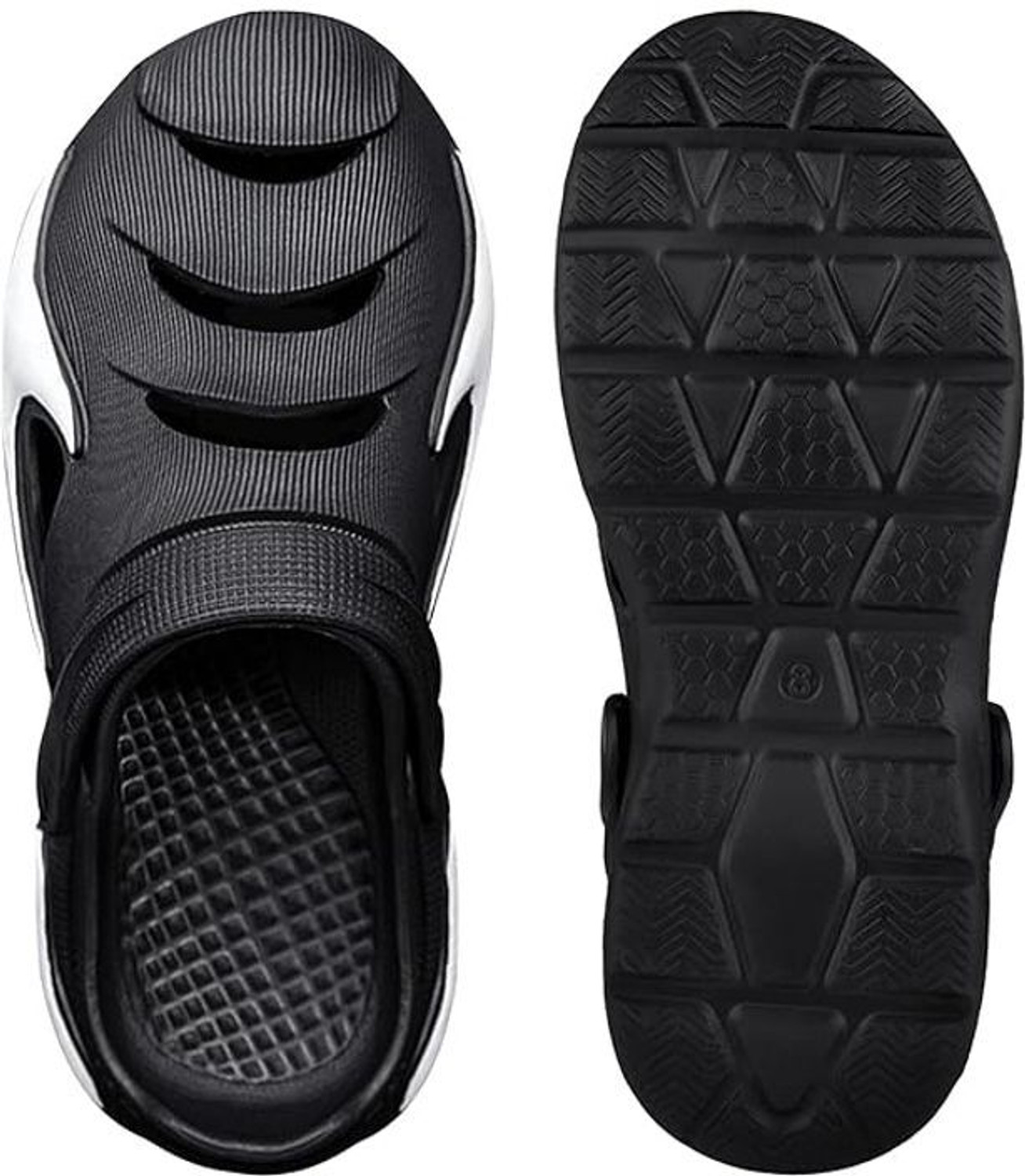 Image of Kapani Fashion Men Classic, Lightweight, Flipflops, Slipper, Slides, Sandal, Clogs (Black , 7) Men Sandals