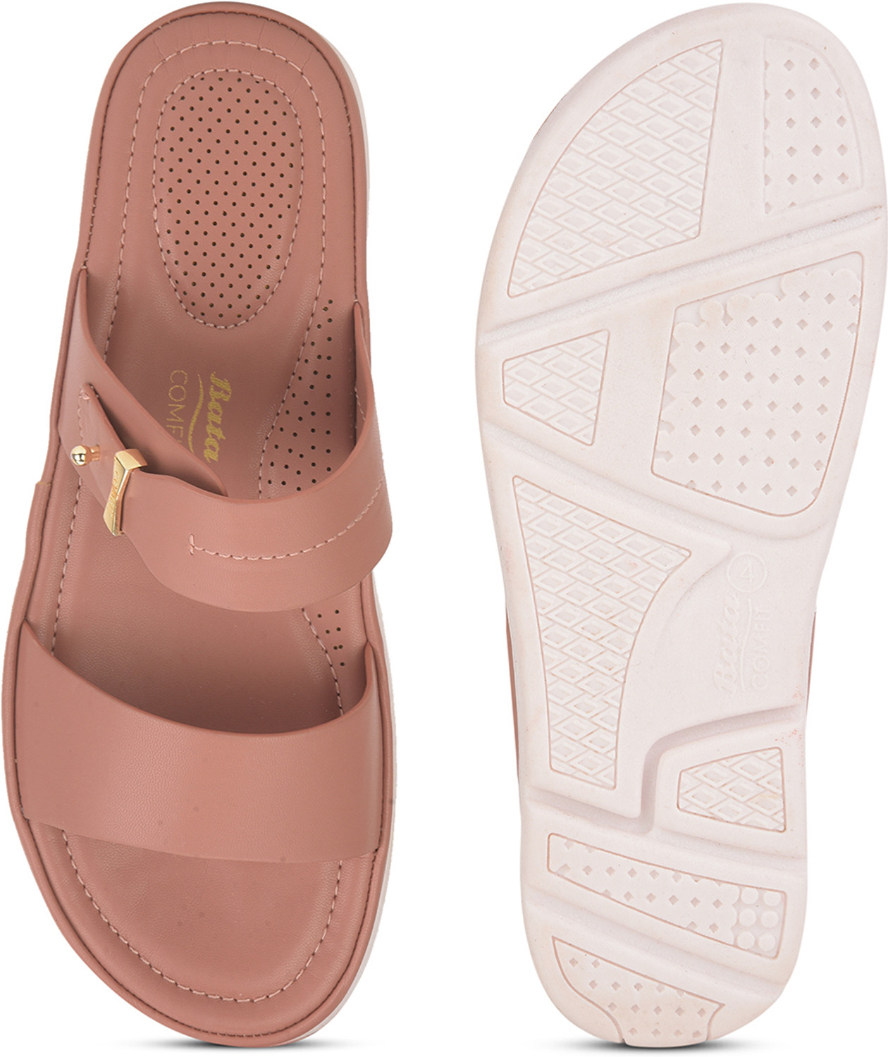 Image of Bata Women Casual Sandal (Pink, 5)
