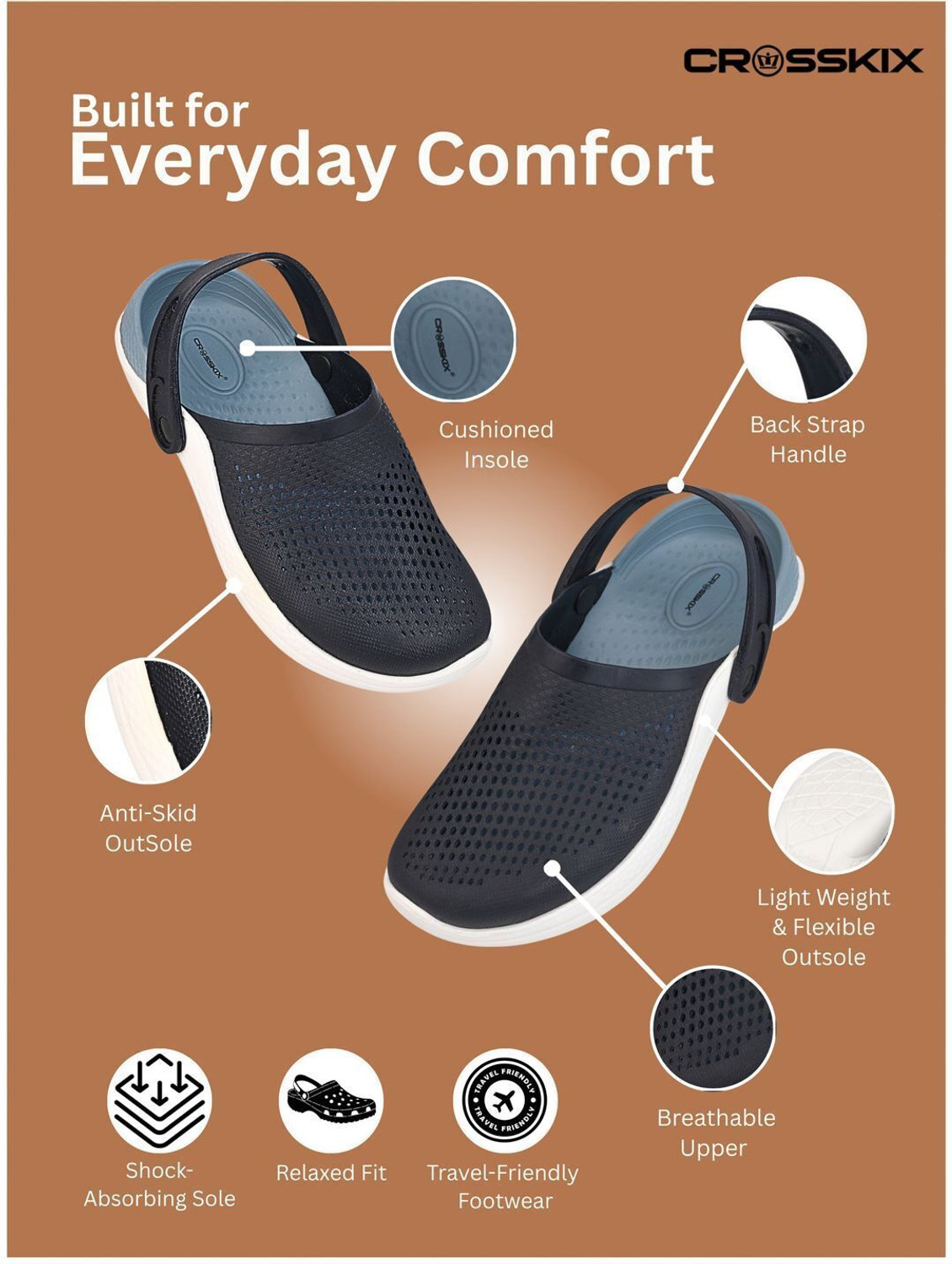 Image of Crosskix Men Flats