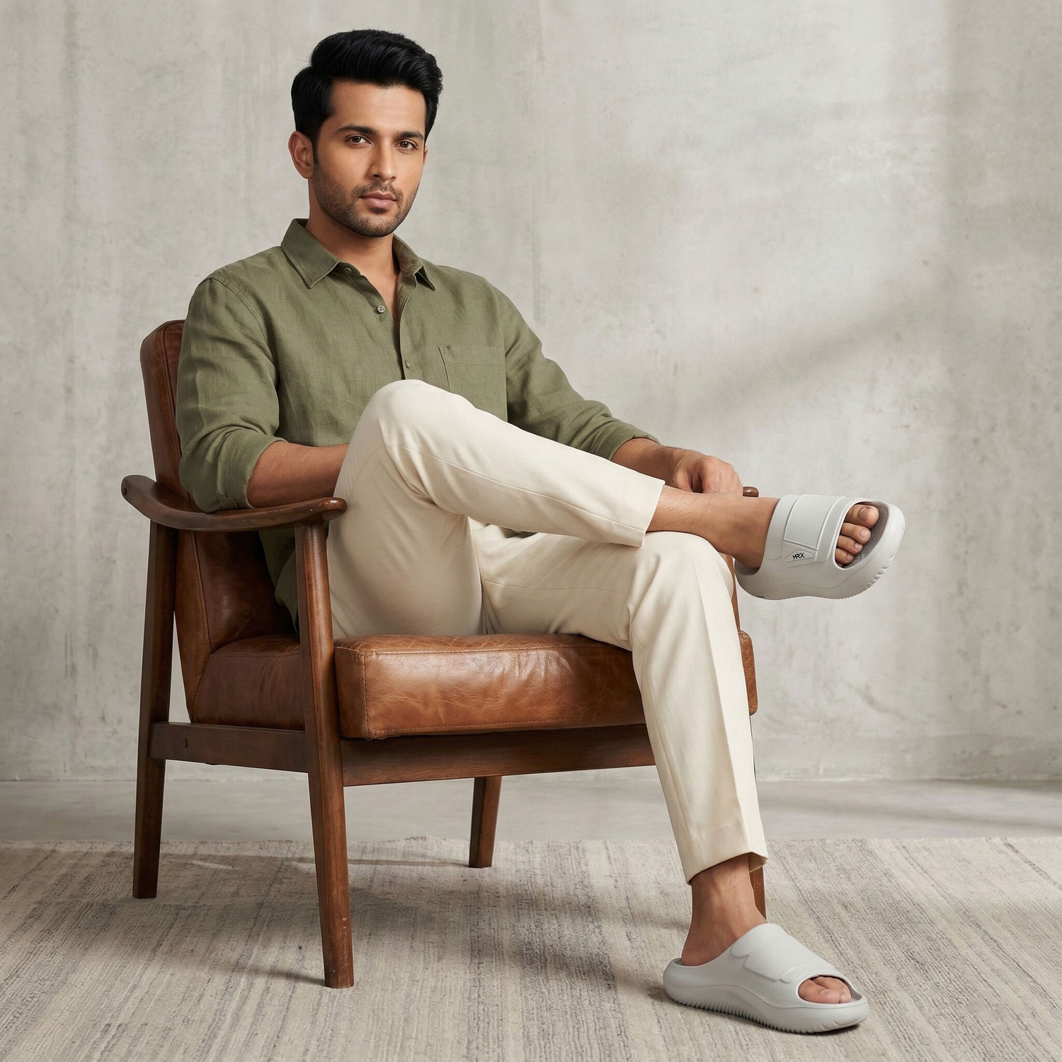 Image of HRX by Hrithik Roshan Men Flats
