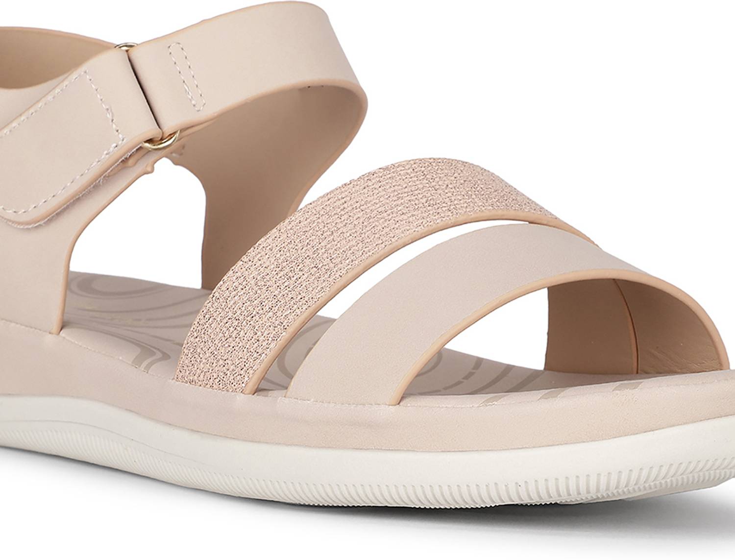 Bata Women Flats Sandal (Pink , 6)