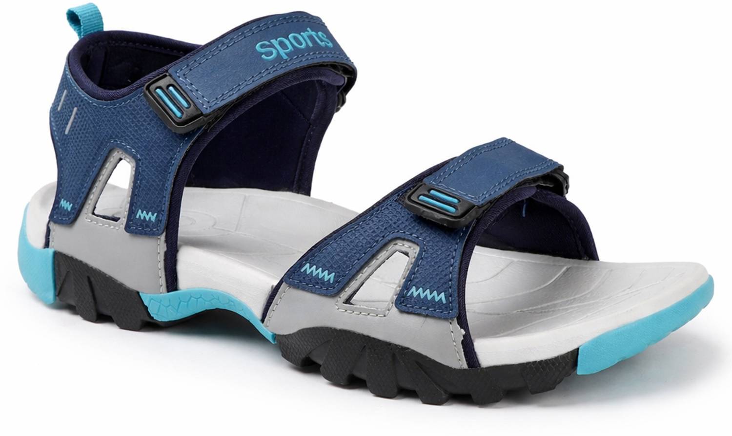 DUCKINS Men Sports Sandals Blue - Image 2