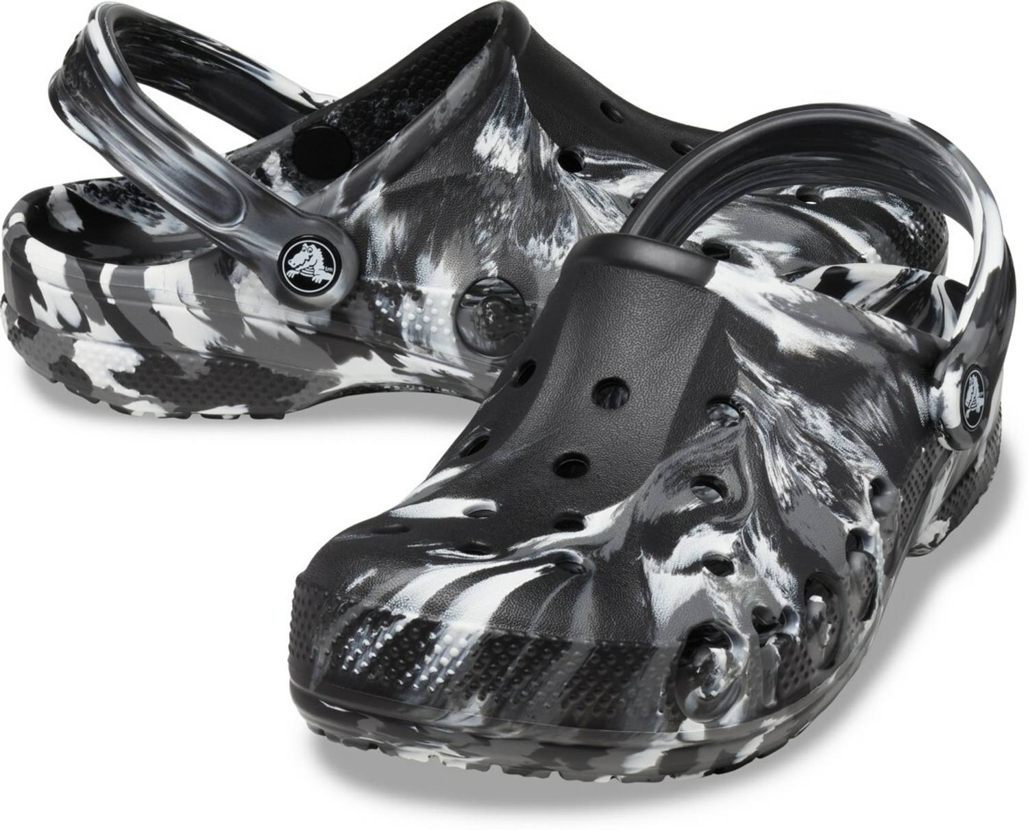 CROCS Crocband Unisex Clogs Black - Image 3