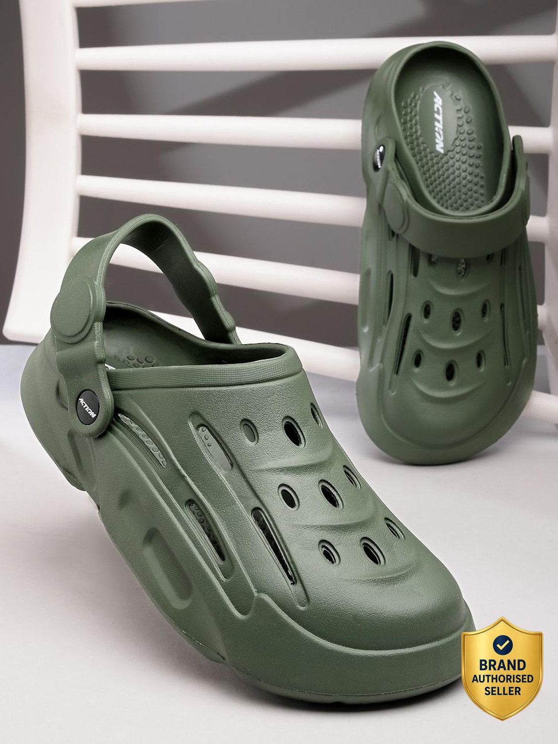 Image of action COOL-1001 Trendy Comfortable Lightweight Breathable Casual Slip-On Men Sandals