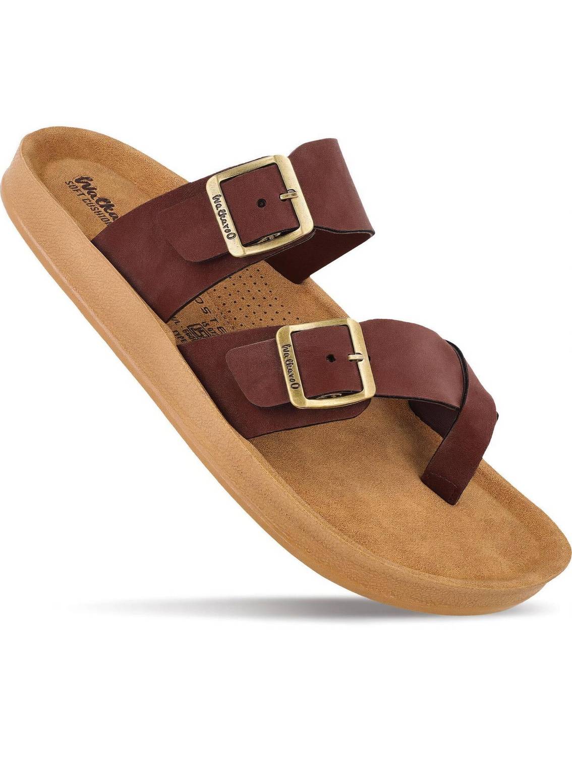 WALKAROO Men Casual Brown - Image 1
