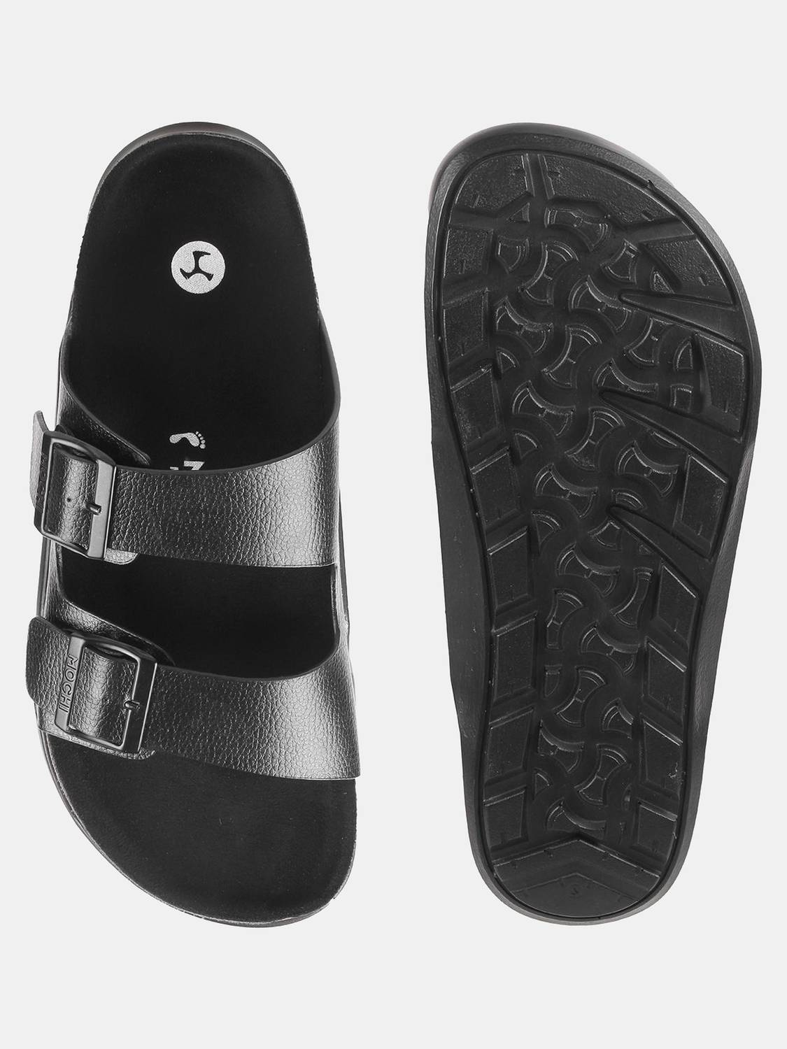 MOCHI Men Black Sandals - Image 4