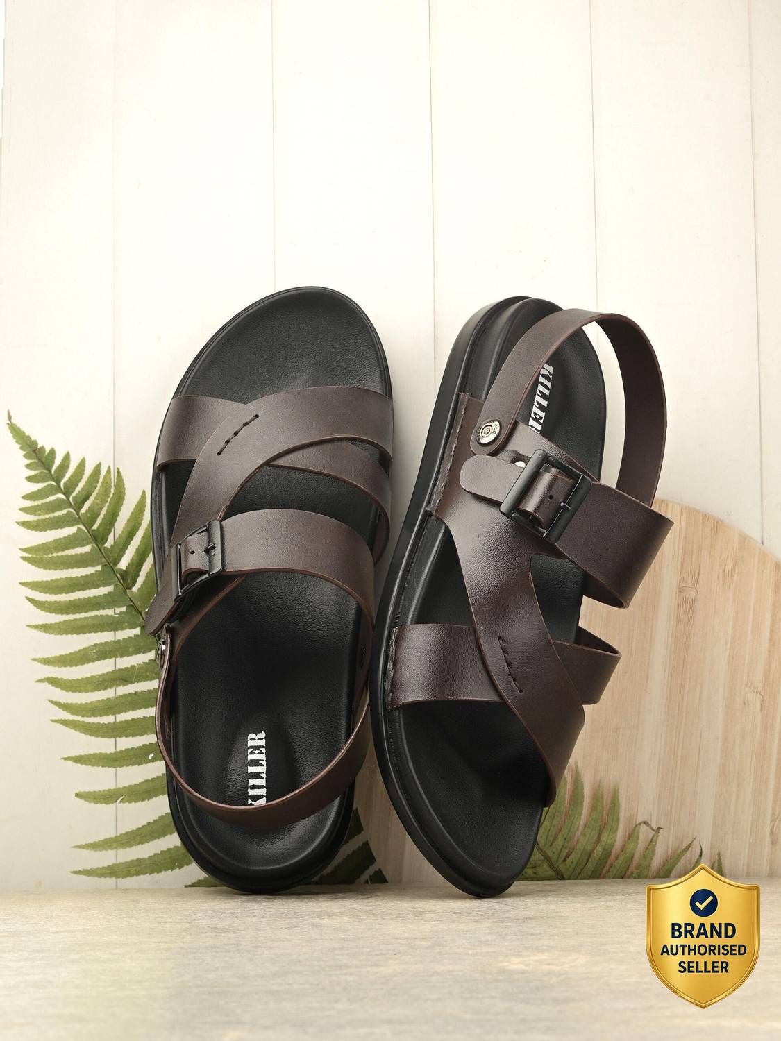KILLER Men's Trendy Comfortable Sandals - Image 1