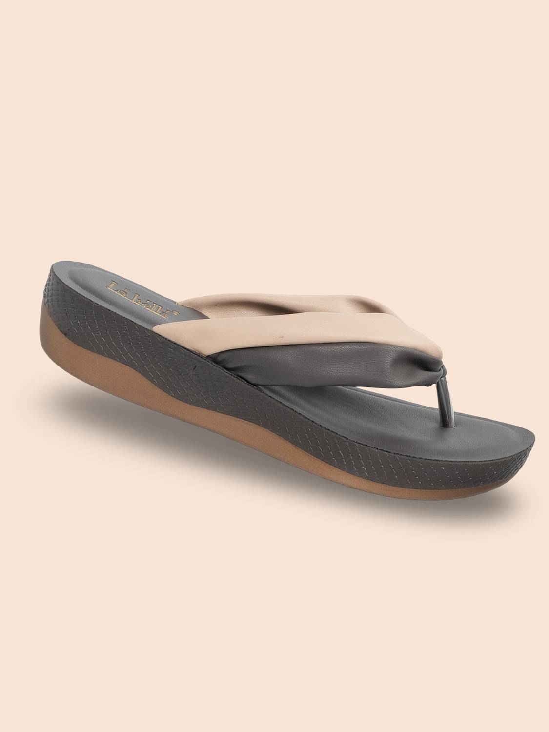 La Bella Women Casual Sandal (Brown , 5)
