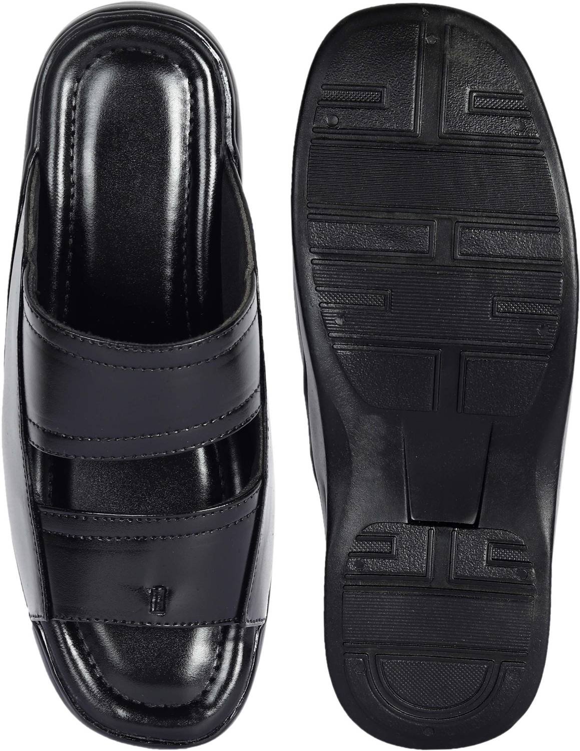 Kestro Men Black Sandals - Image 5