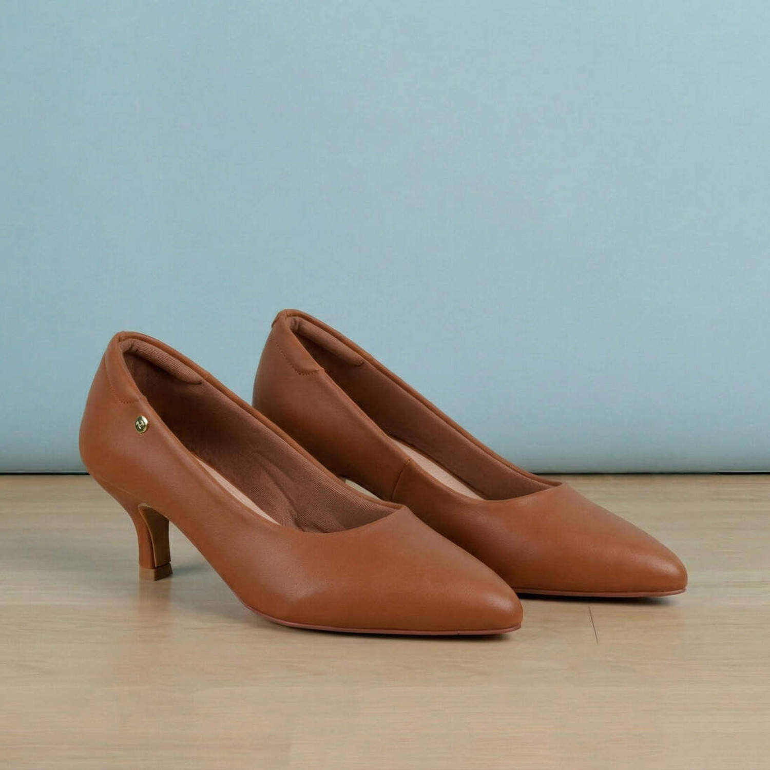 Image of MOCHI Women Heels Sandal (Tan, 7)