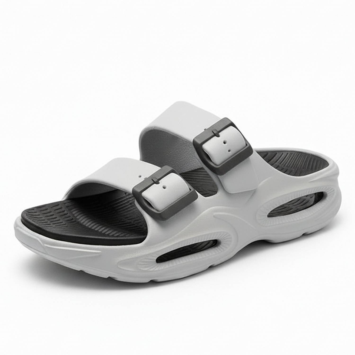 Smoothlite Men Soft EVA Double Strap Sandals - Image 2