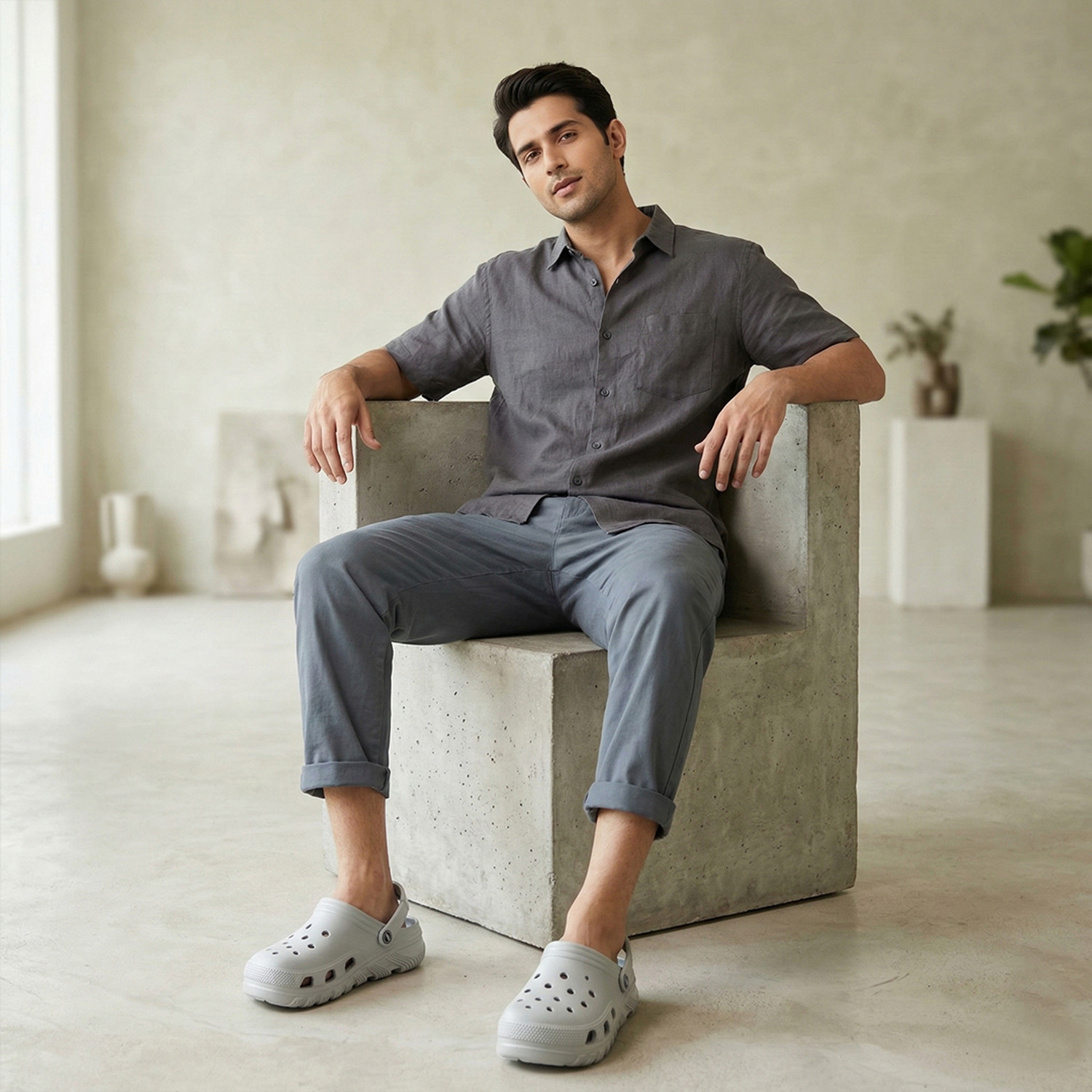 Image of HRX by Hrithik Roshan Men Clogs