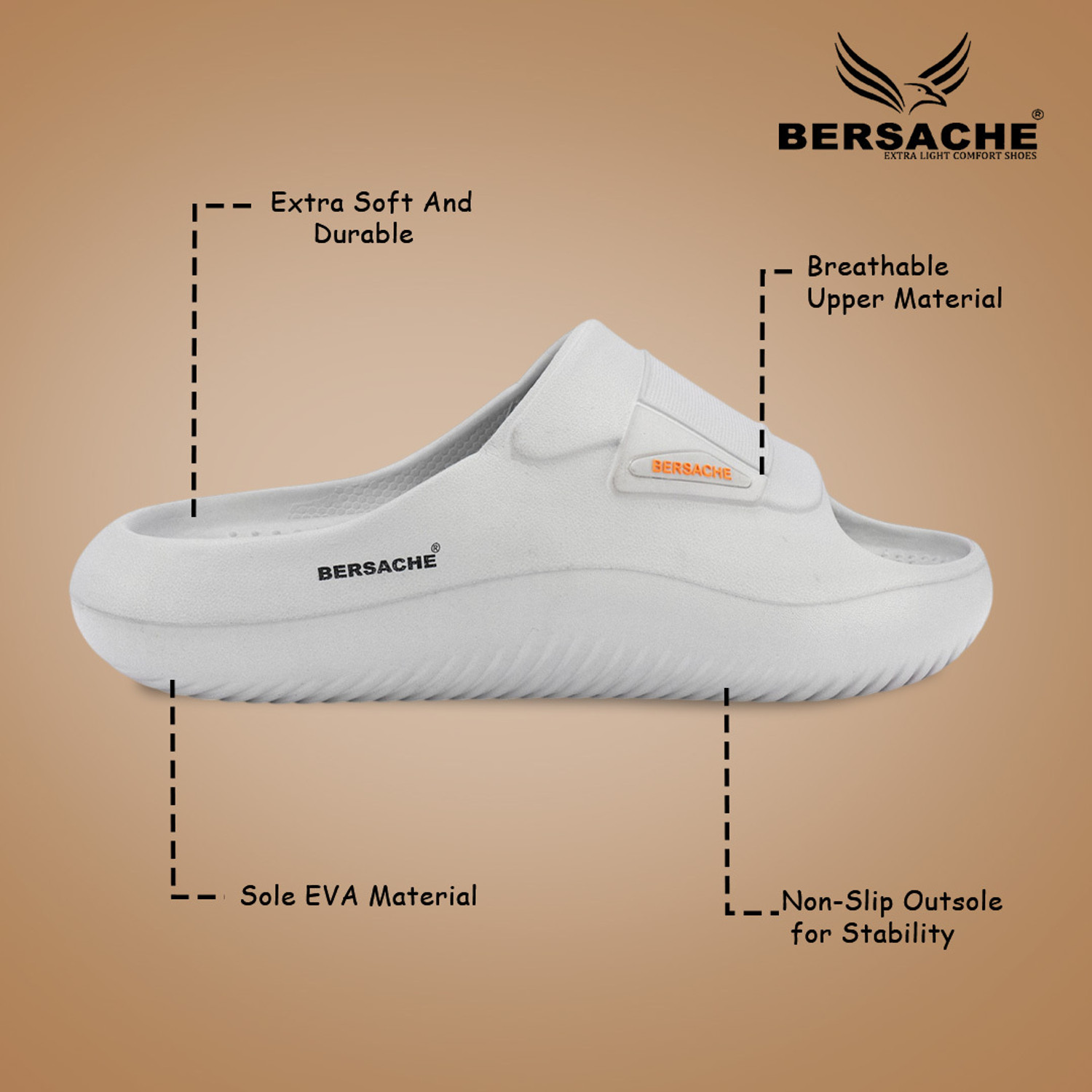 Image of BERSACHE Men Slides