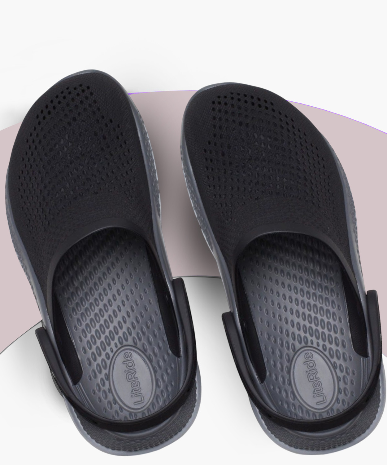Image of CROCS LiteRide 360 Clog Blk /SGy Men Clogs