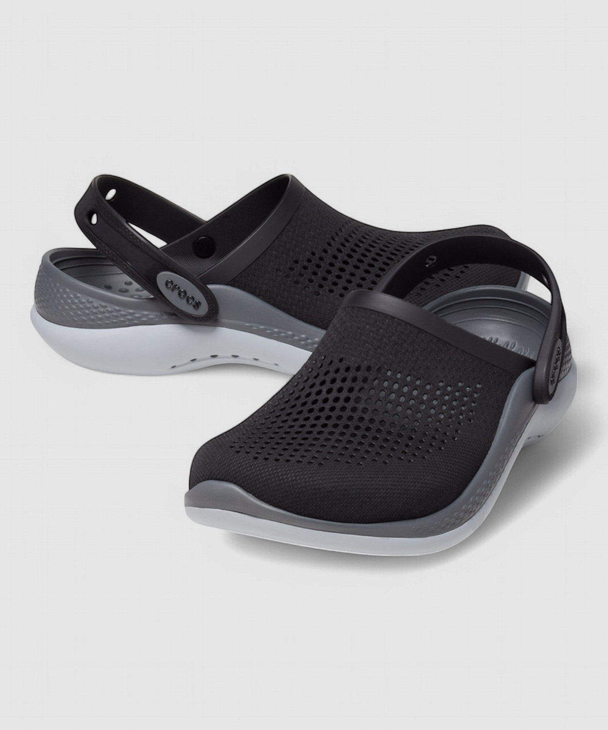 Image of CROCS LiteRide 360 Clog Blk /SGy Men Clogs