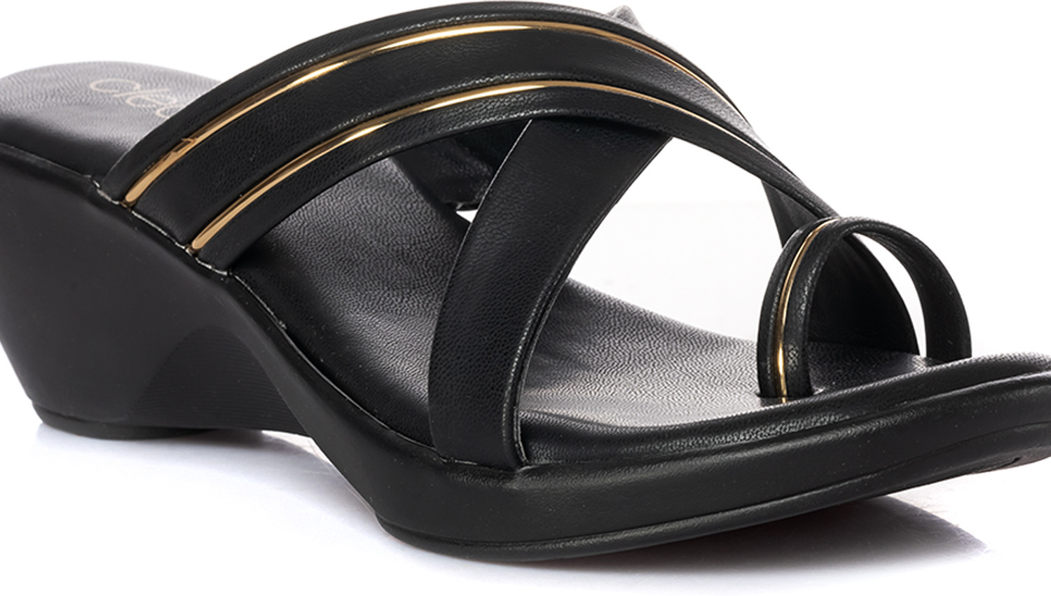 Image of Khadim's Women Heels Sandal (Black, 7)
