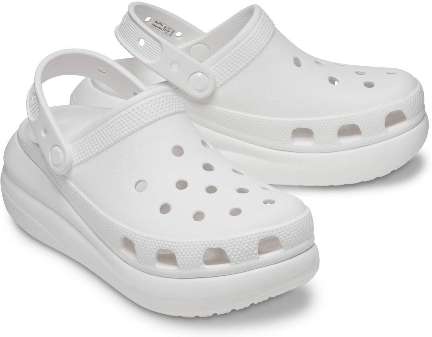 Souk Classic Crush Platform Men Clogs White