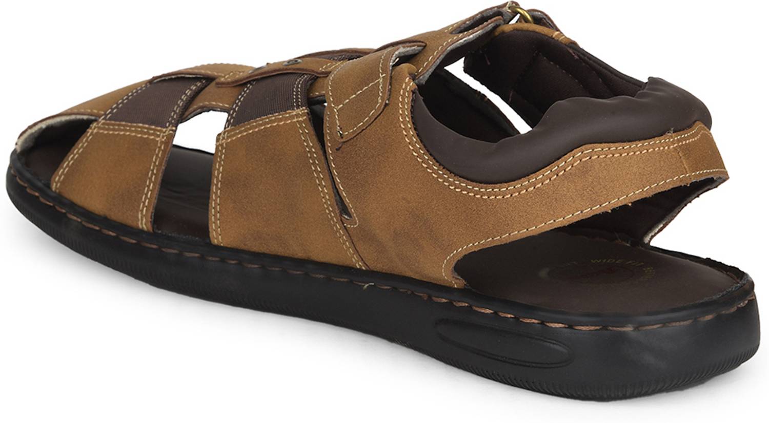 Bata Men Brown Flats - Image 4