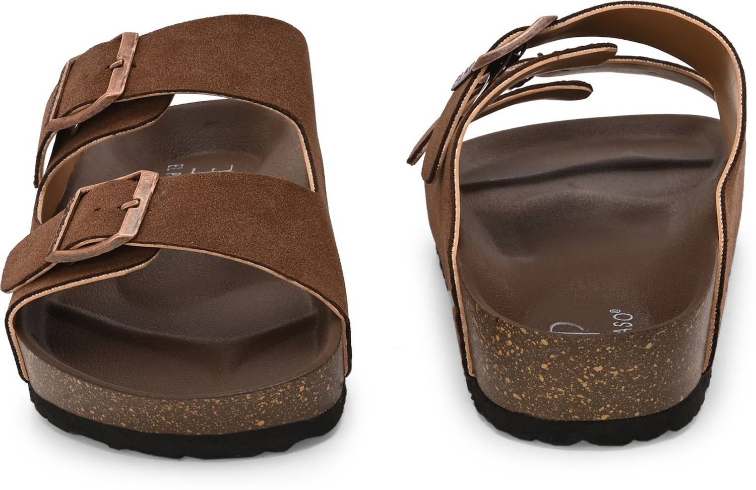 EL PASO Men Brown Sandals - Image 3
