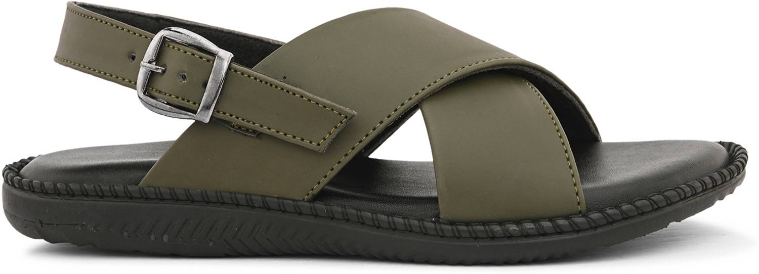 PROVOGUE Men Sandals - Green - Image 3