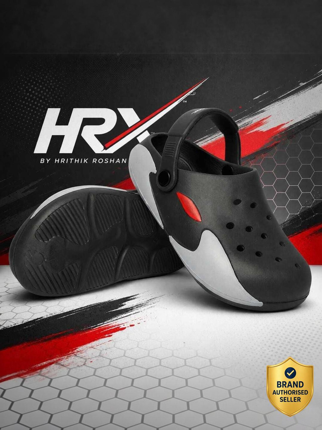 Image of HRX by Hrithik Roshan Men Sandals