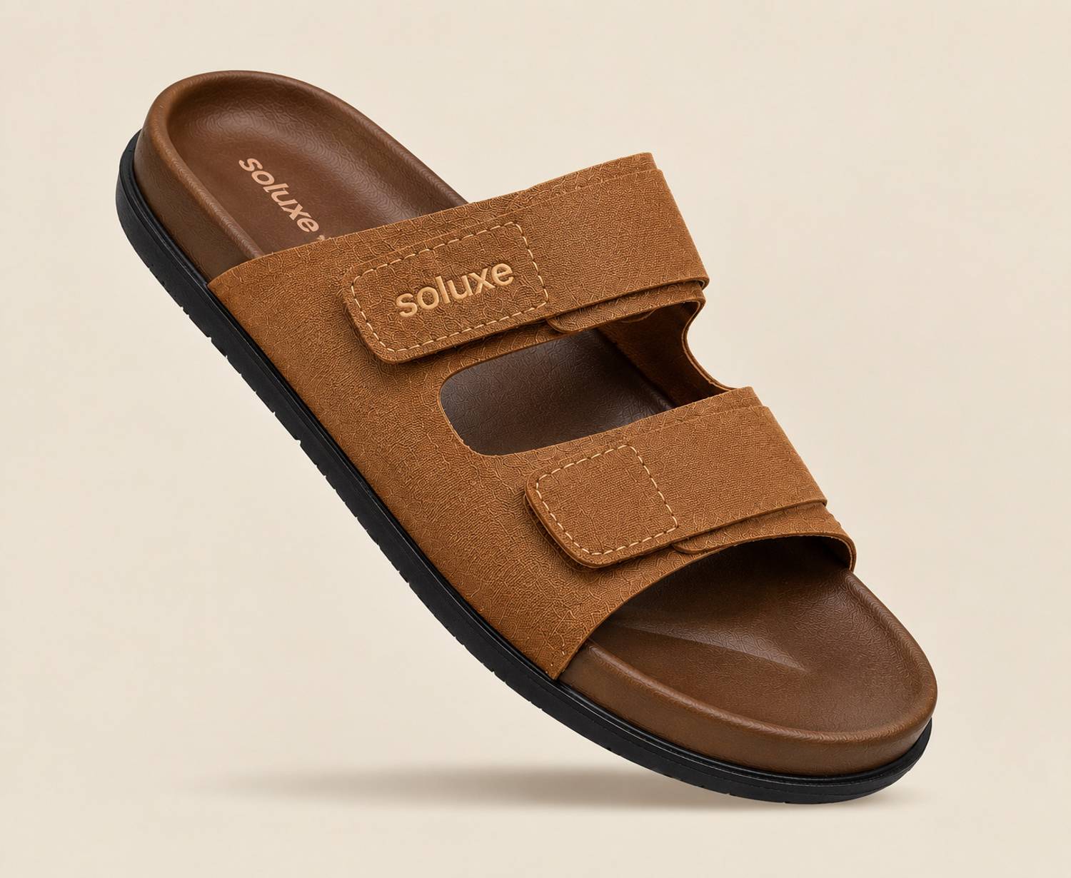 Soluxe Men Brown Sandals - Image 1