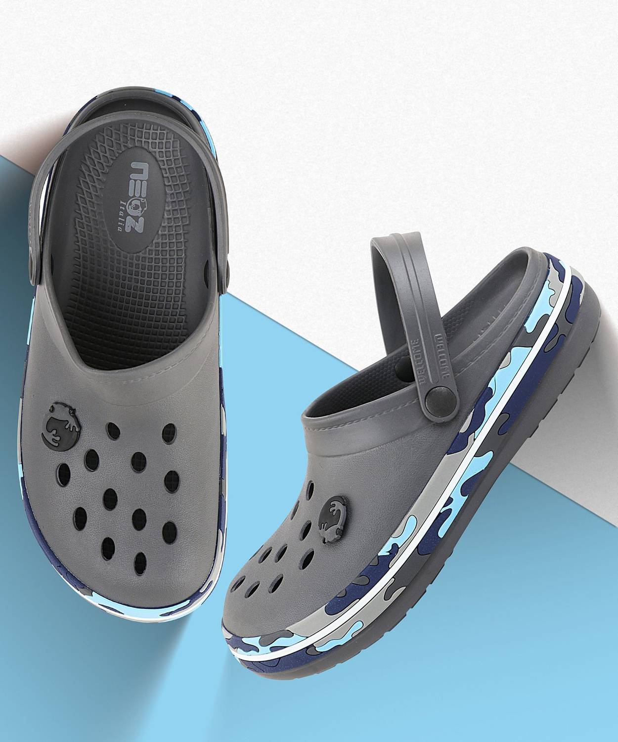 Neoz Men Clogs Gray - Image 1