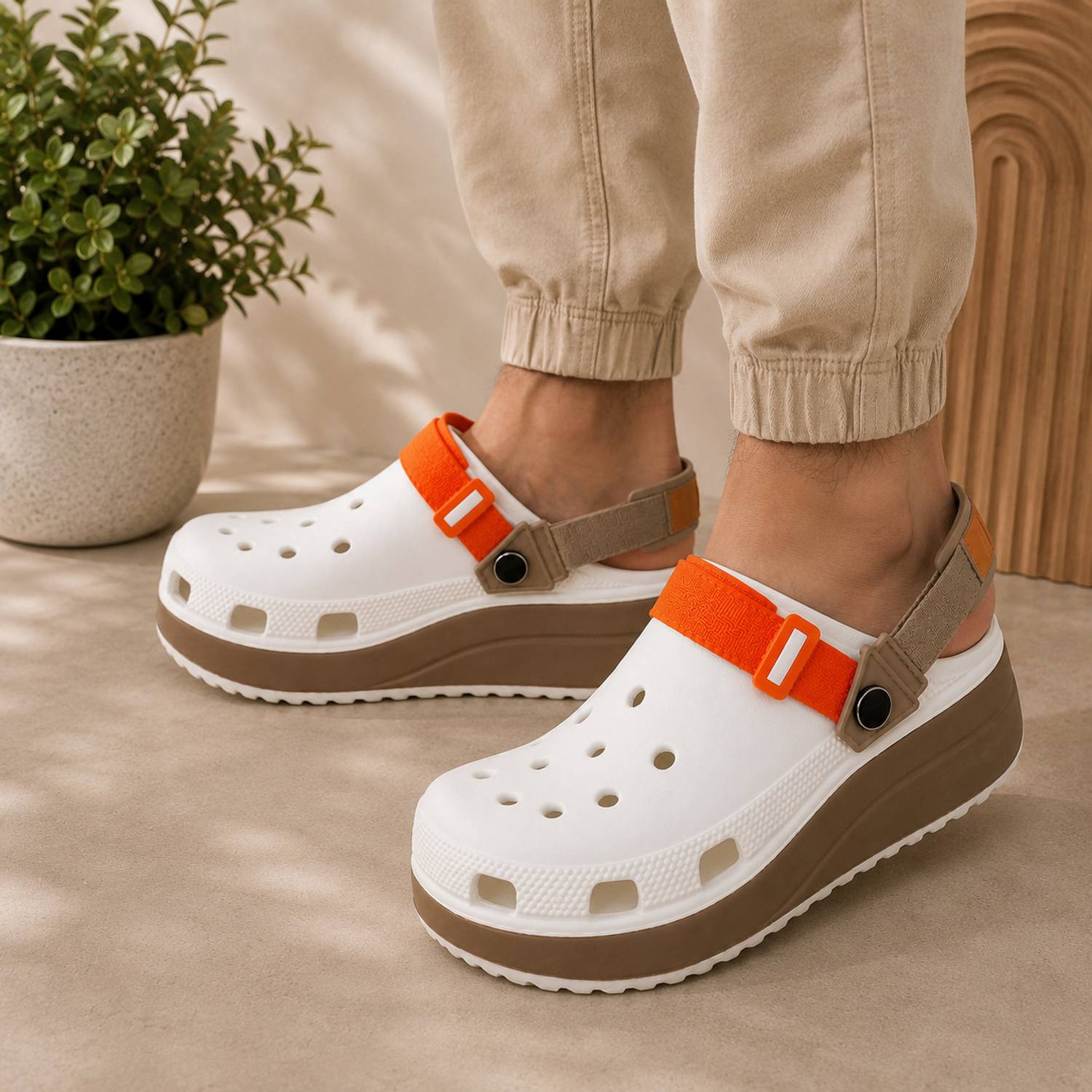 Orvex Men Clogs White - Image 5