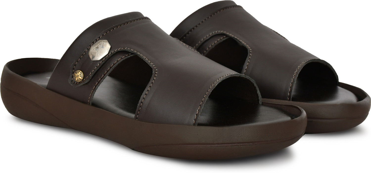 Image of Real Bliss Men Eva Doctor chappal Daily use Leather office Partywear NonSlip Lightweight Slippers