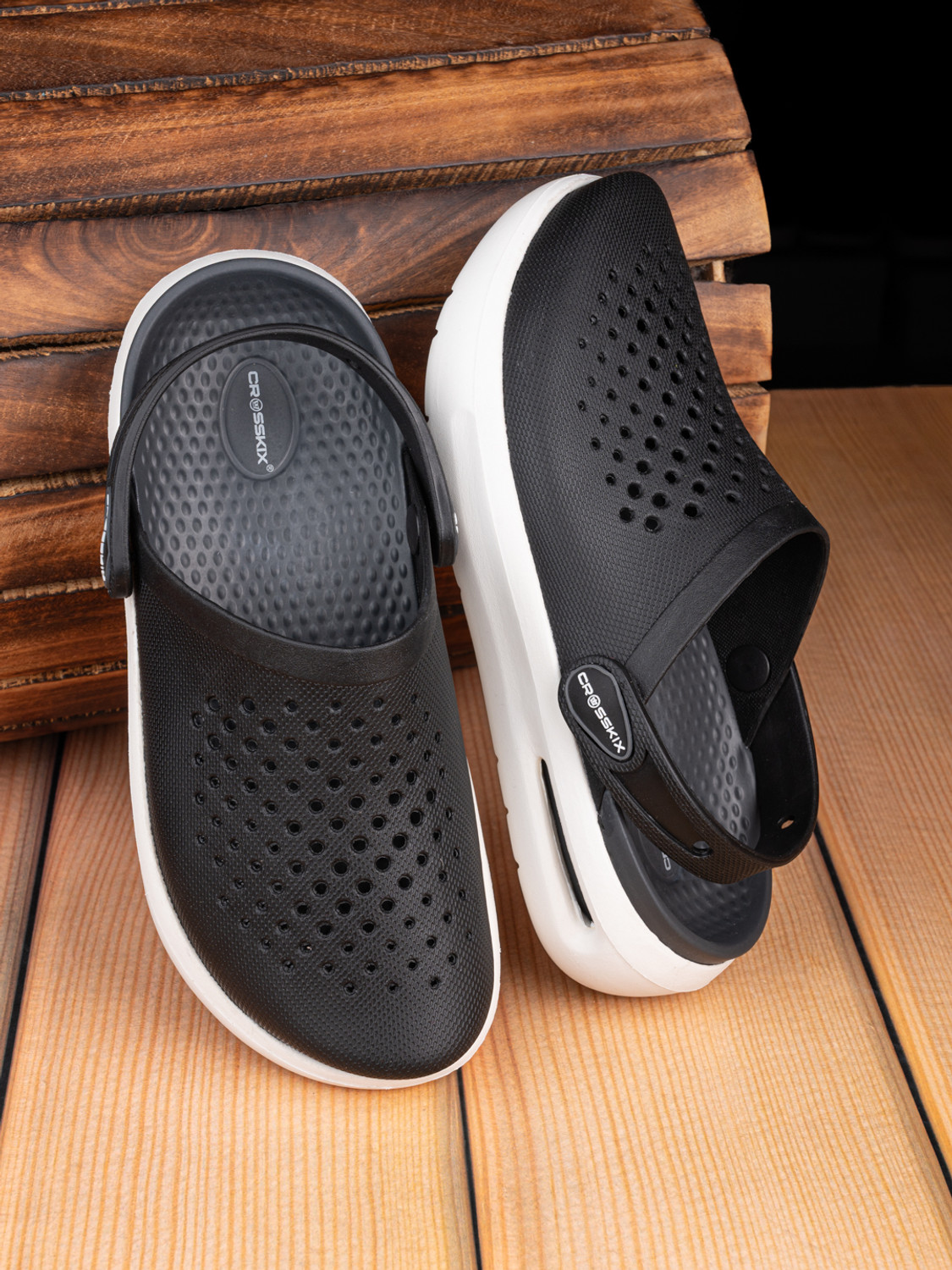Image of Crosskix AeroComfort 2.0 Men's Lightweight Sport Clogs,Breathable EVA with Arch Support Men Clogs