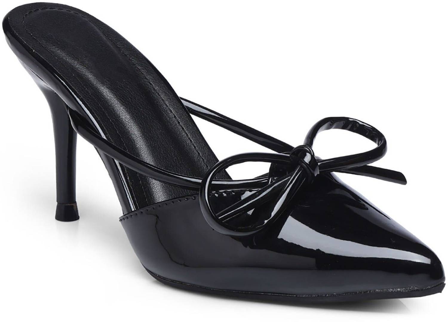 Diva Women Black Heels - Image 3