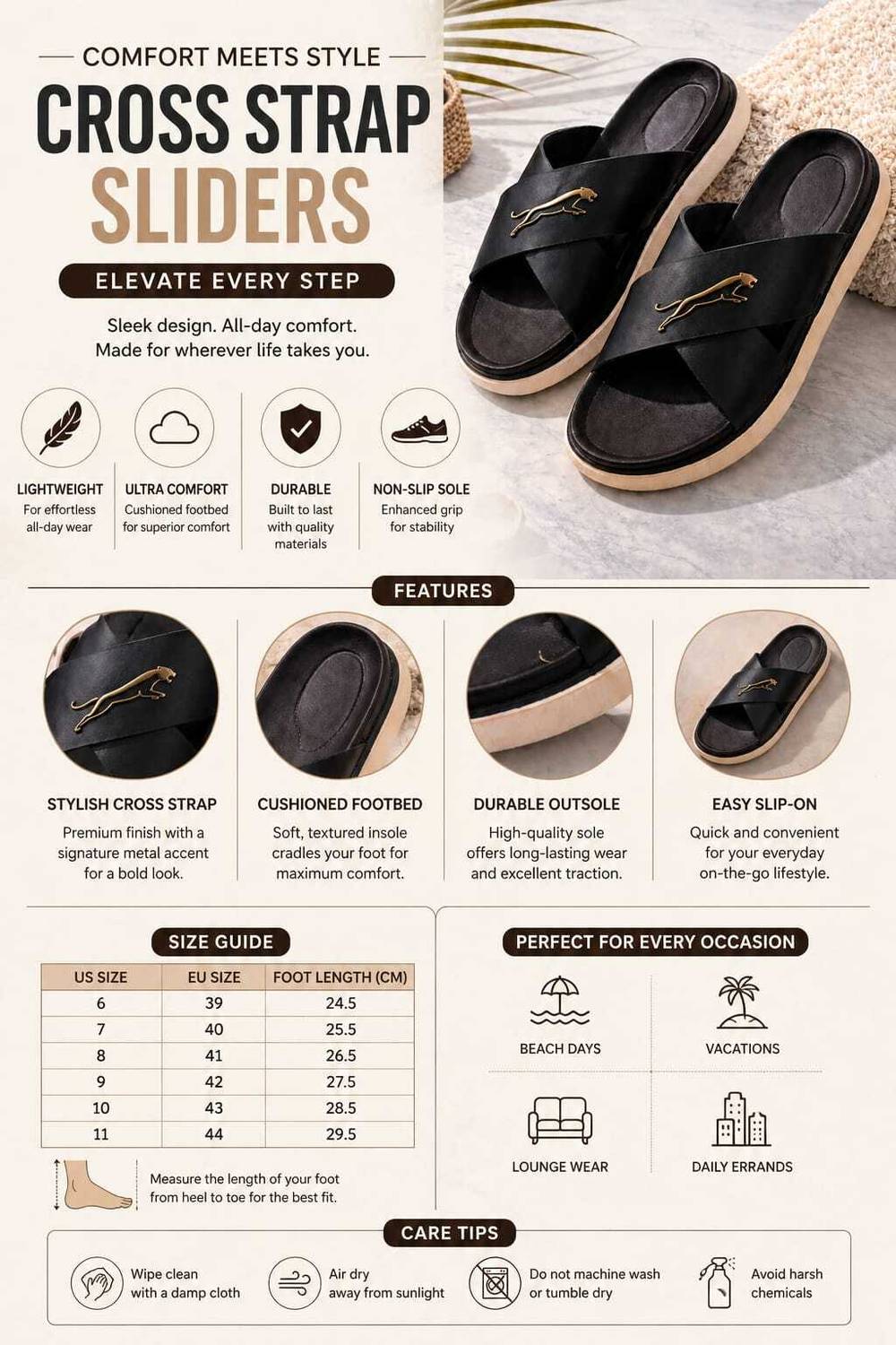 TrendWalk Men Slides Multicolor - Image 2