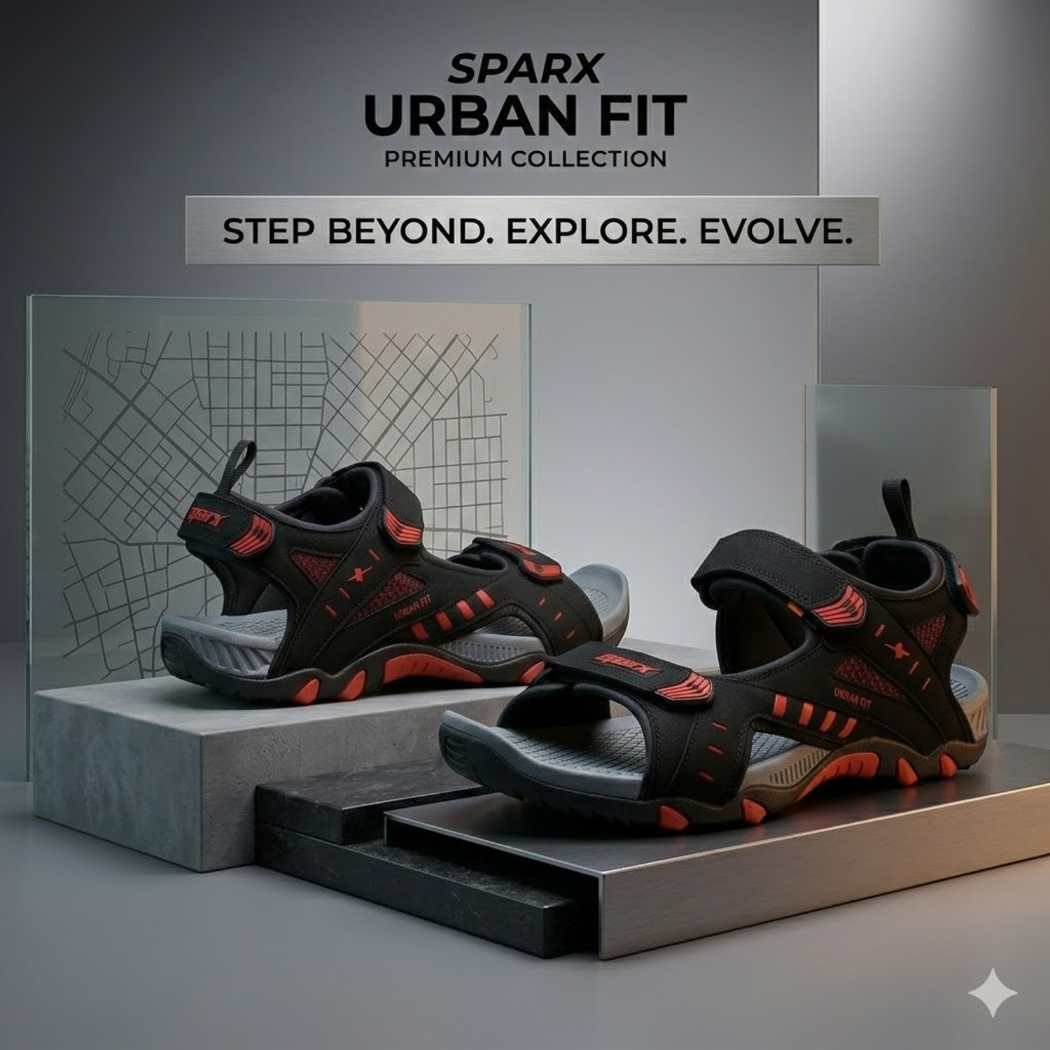 Image of Sparx Men Sports Sandals