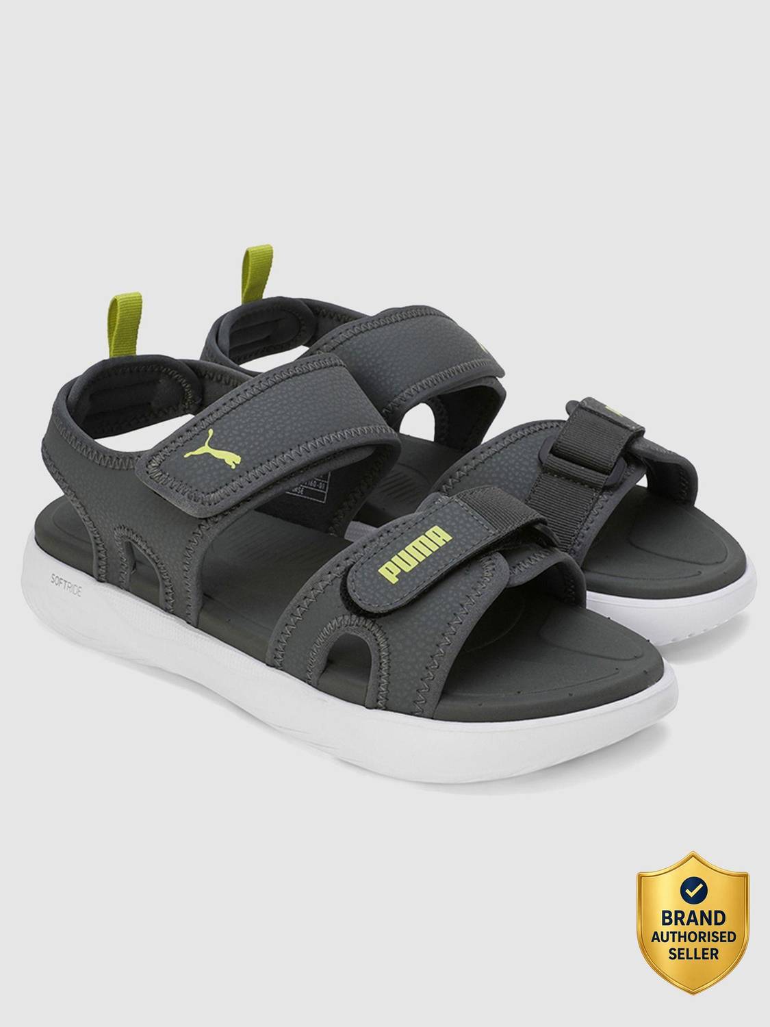 PUMA Softride Seave Proplex Men Gray Sports Sandal - Image 1