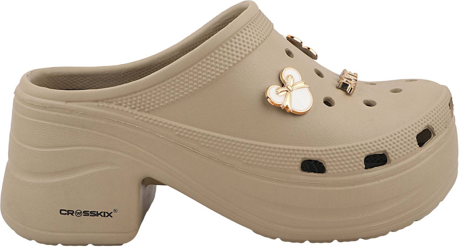 Crosskix Women Beige Wedges - Image 2