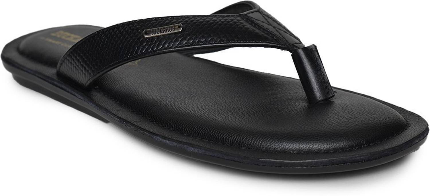 BUCKAROO FLATTER Natural Leather PU Outsole Men Flats