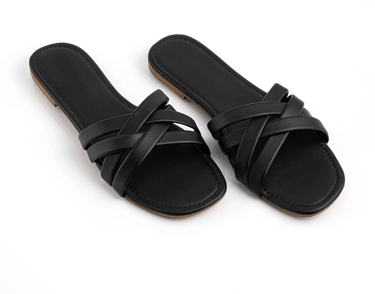 Image of GeruCrafts Women |Premium|Comfort|Trendy|Lightweight|Stylish|Flats|Chapal|Slippers Slides