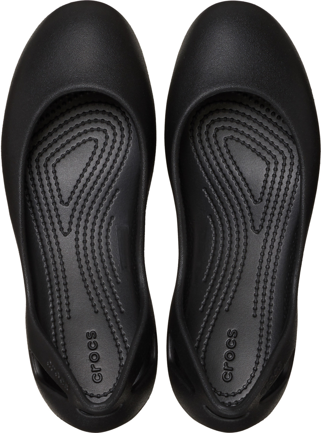 Image of CROCS Women Kadee Flats Sandal (Black, 7)