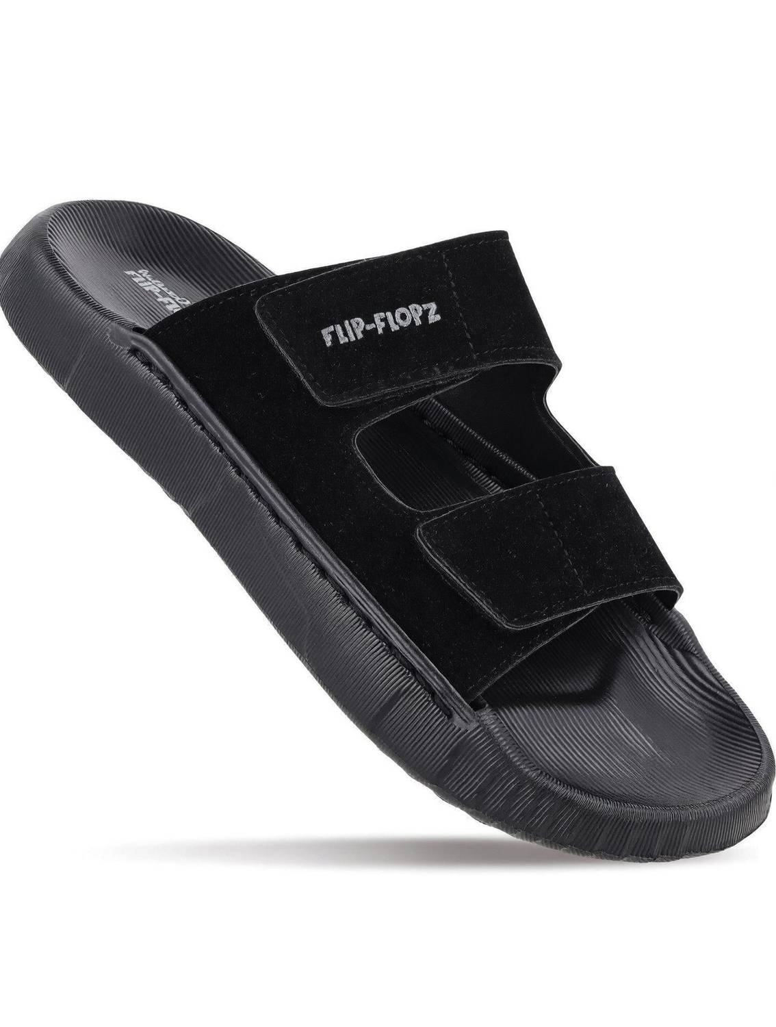 WALKAROO Men Black Sandals - Image 1