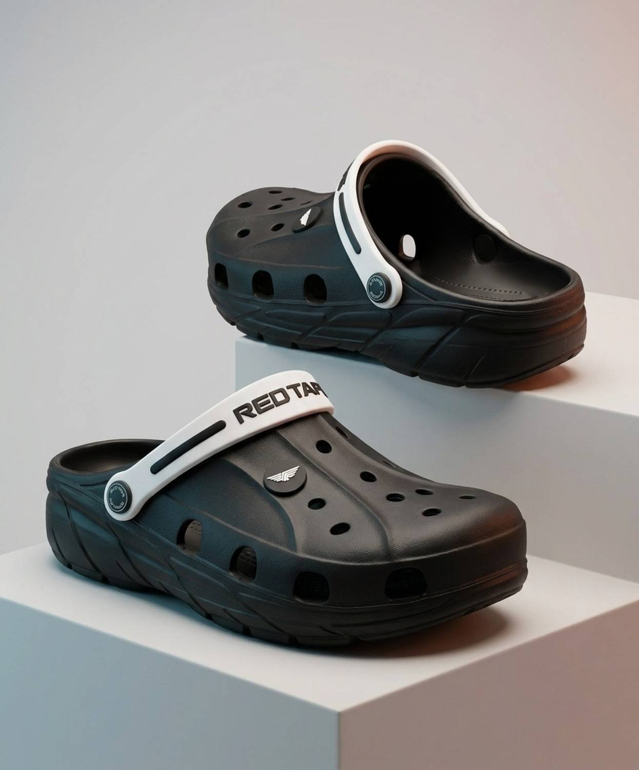 RED TAPE Men Clogs Red