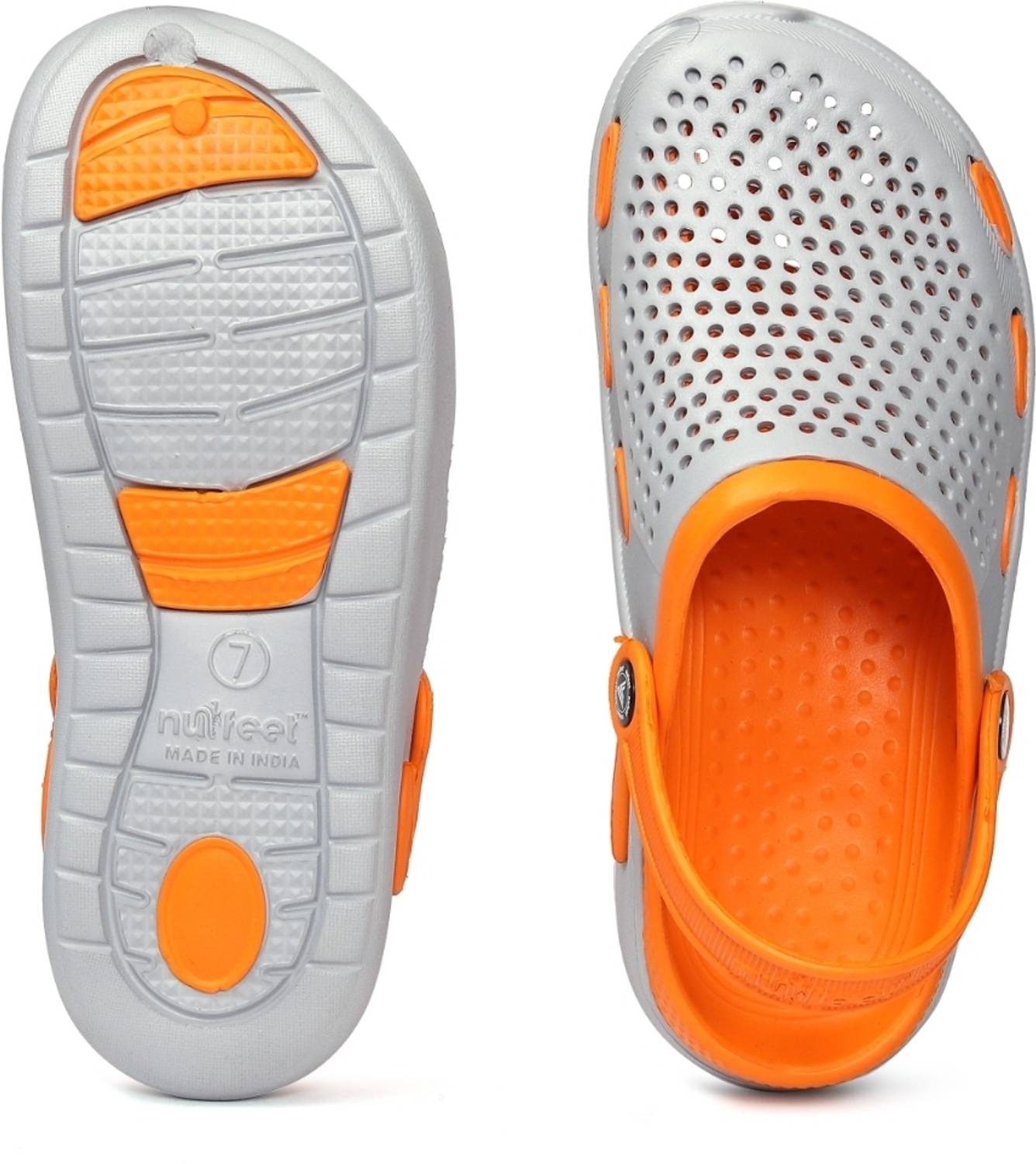 CLYMB Men Clogs Orange - Image 5