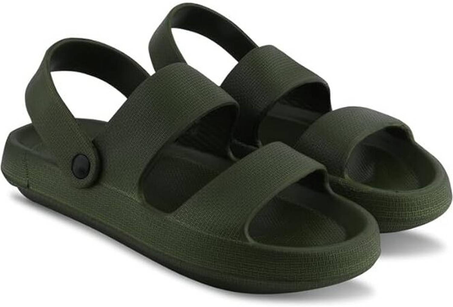 Vellinto Men Green Clogs - Image 1
